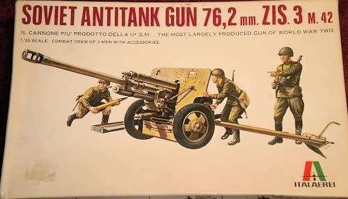 ITALERI - SOVIET ANTITANK GUN 76,2 mm ZIS. 3 M42 1/35 302