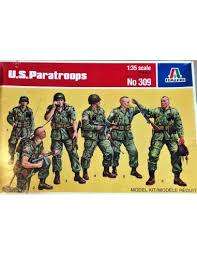 Italeri Model,  U.S. Paratroops No. 309 | 1:35 Scale
