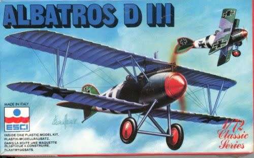 ESCI, Albatros D III 1/72 Scale