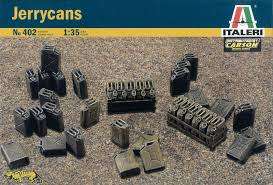 Italeri Model, JERRYCANS - 1/35 Italeri