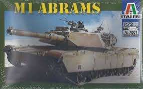 Italeri Model,  M1 Abrams No. 7001 | 1:72
