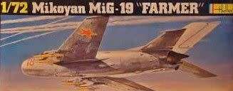 Heller, Mikoyan MiG-19 `Farmer` 1/72 Scale