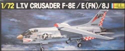 Heller, L.T.V Crusader F-8E / E (FN) / 8J 1/72 Scale