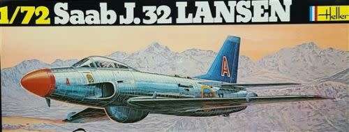 Heller, Saab J.32 Lansen 1/72 Scale