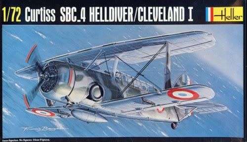 Heller, Curtiss SBC.4 Helldiver / Cleveland I 1/72 Scale