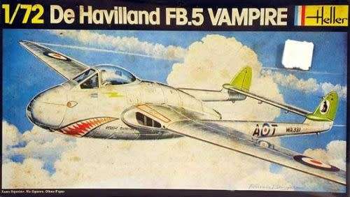 Heller Model, De Havilland FB.5 Vampire