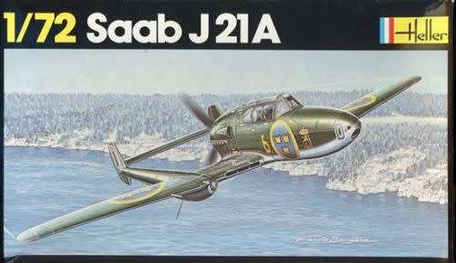 Heller Model, SAAB J21A
