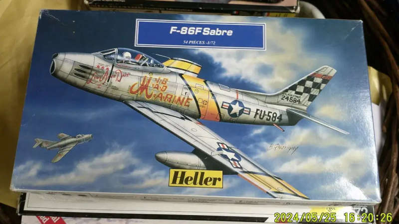 Heller Model, F-86F Sabre