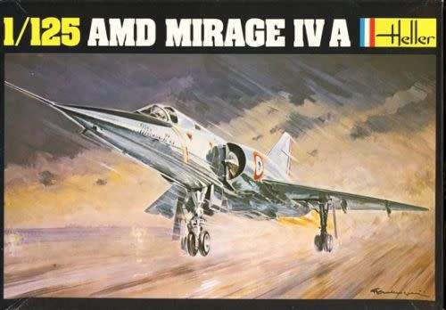 Heller, AMD Mirage IV A 1/125 Scale