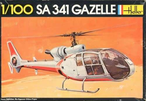 Heller Model, SA 341 Gazelle