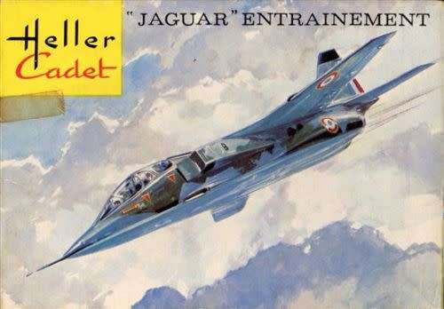 Heller Cadet, `Jaguar` Entrainement 1/100 Scale