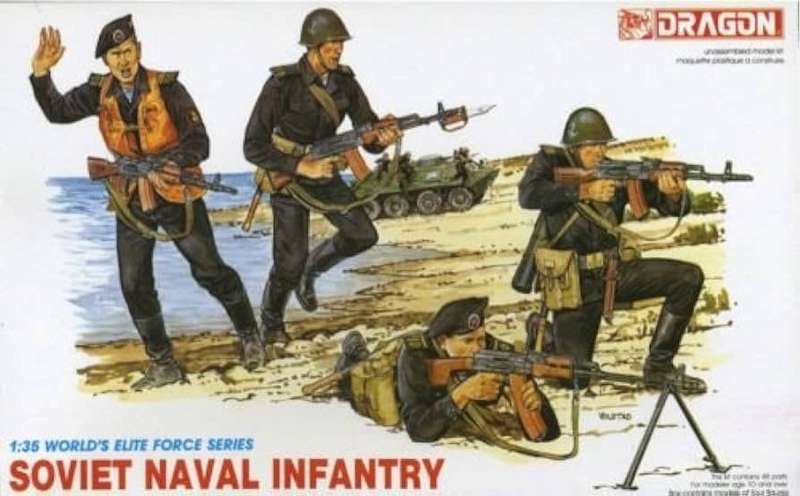 Dragon Model, Soviet Naval Infantry 1:35 World`s Elite Force Series No. 3005 | 1:35