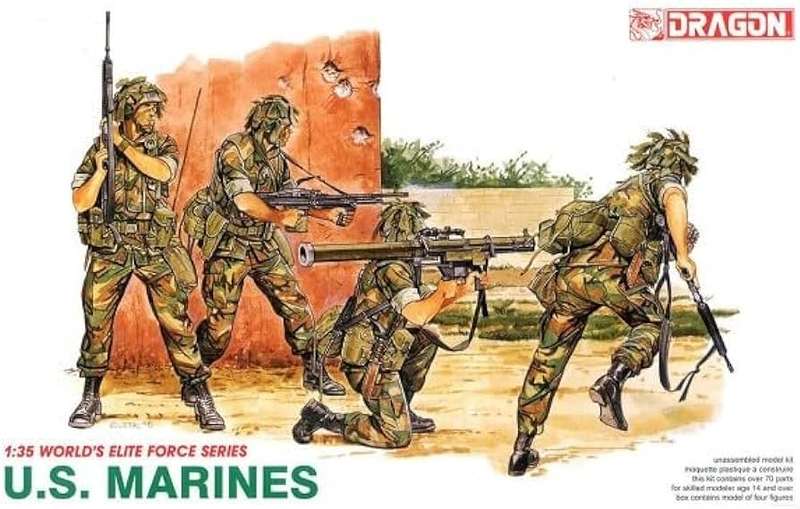 Dragon Model, US Marines - DN3007 - 1/35 Scale