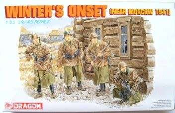 Dragon Model, WWII German Winter`s Onset (Near Moscow 1941) (4 Figures)