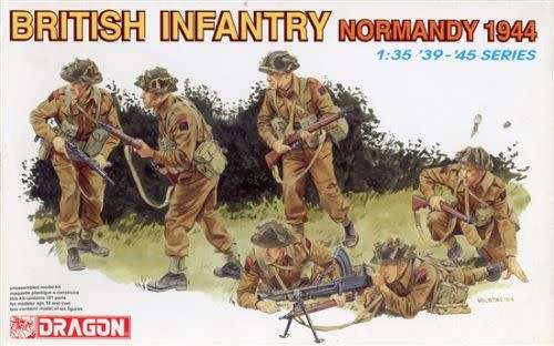 Dragon Model, British Infantry Normandy 1944 `39-`45