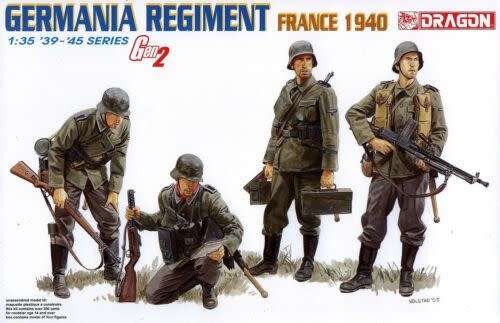 Dragon Model, Germania Regiment France 1940 Gen2
