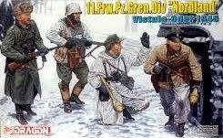 Dragon Model, WWII German 11.Frw.Pz.Gren.Div `Nordland` Vistula-Oder (4 Figures)