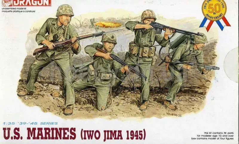Dragon Model, US Marines `Iwo Jima 1945`