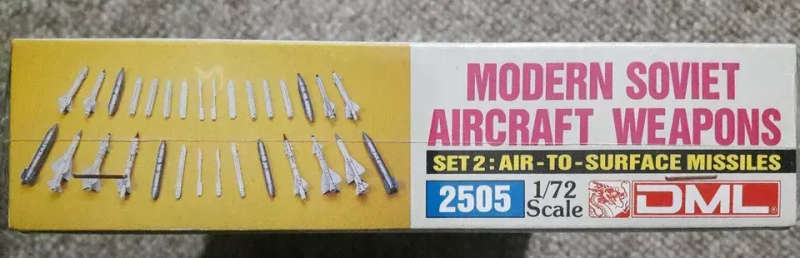 Dragon Model, Modern Soviet Aircraft Weapons Set 2: Air to surface missiles