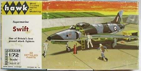 Hawk Models, Supermarine Swift 1/72 Scale