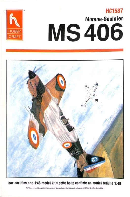 Morane-saulnier MS 406 French WW II Fighter