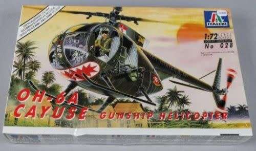 Italeri, OH-6A Cayuse Gunship Helicopter