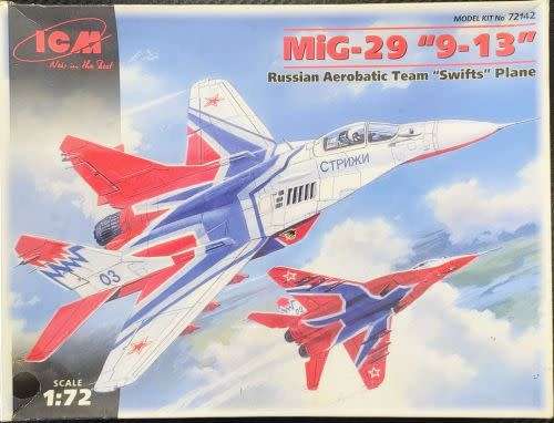 MiG-29 `9-13` Russian Aerobatic Team `Swifts` Plane