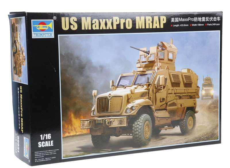 US MaxxPro MRAP Trumpeter | No. 00931 | 1:16
