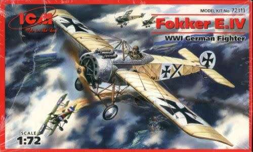 WWI German Fighter Aircraft Fokker E.IV