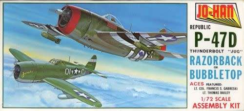 P47D Thunderbolt Bubbletop or Razorback