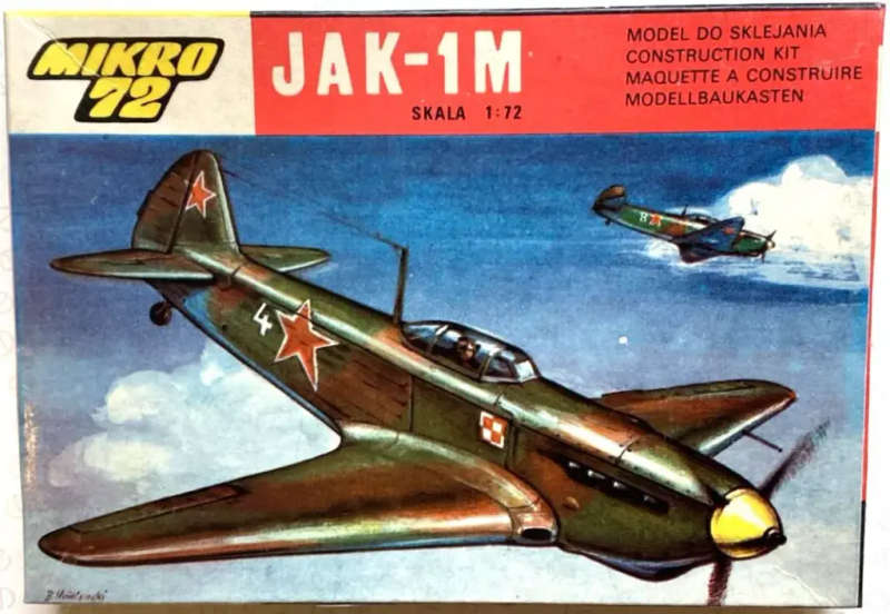 `YAKOVLEV YAK-1M ` Russian fighter