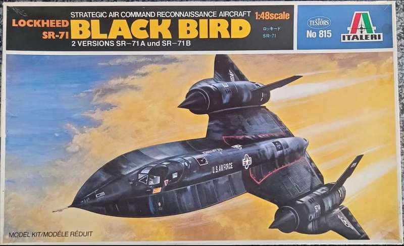Lockheed SR-71 Black Bird - Strategic Air Command Reconnaissance Aircraft