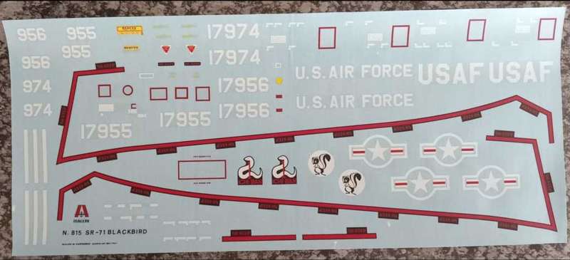 Lockheed SR-71 Black Bird - Strategic Air Command Reconnaissance Aircraft