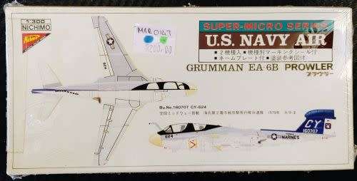 Nichimo, U.S Navy Air Model F-4J Phantom/EA-6B Prowler Set - rare vintage