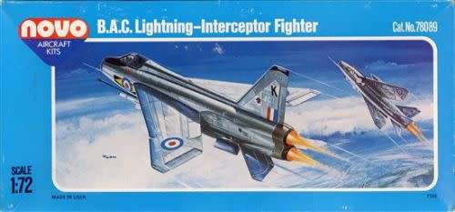B.A.C. LIGHTNING-INTERCEPTOR FIGHTER