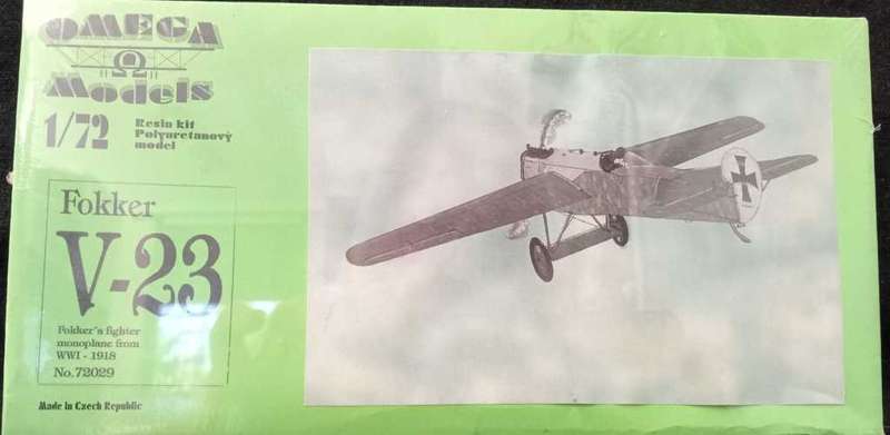 Fokker V-23 - Fokker`s fighter monoplane from WW1 (1918)