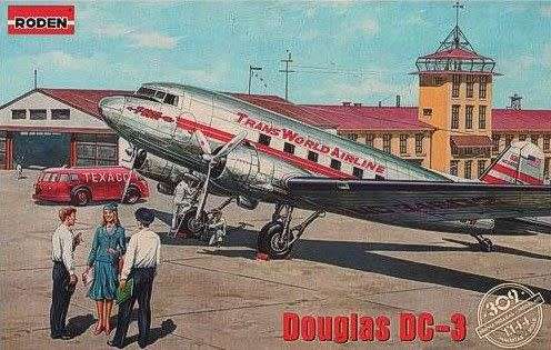 American Douglas DC-3 Dakota Passenger Aircraft 1930s
