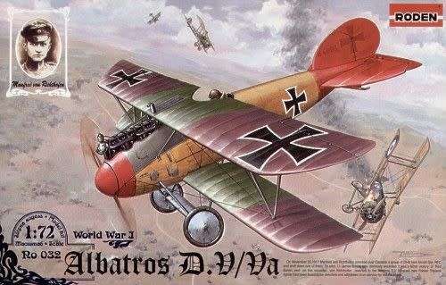 Roden, World War I Albatros D.V/Va Fighter Manfred von Richtofen