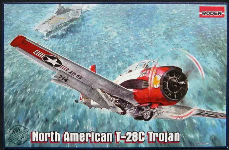 NORTH AMERICAN T-28C TROJAN U.S. Navy Trainer
