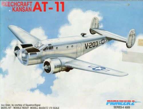 Beechcraft Kansan AT-11 Airplane Model Kit Series 4 Vintage