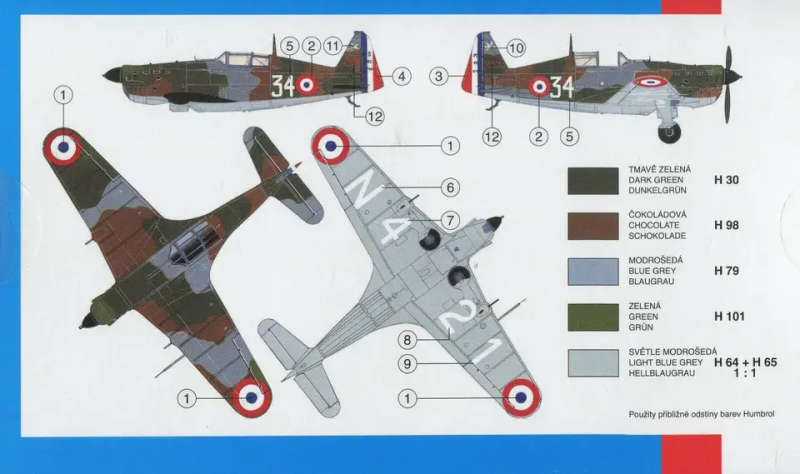 Morane Saulnier MS 406, French fighter