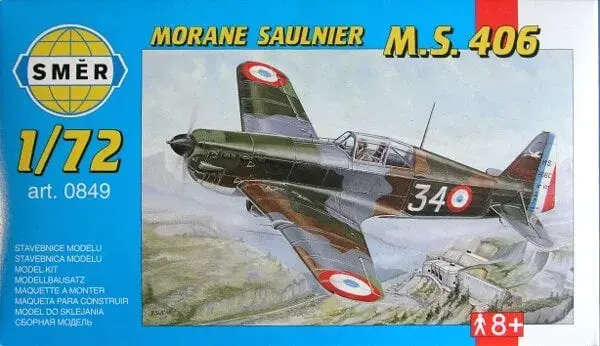 Morane Saulnier MS 406, French fighter