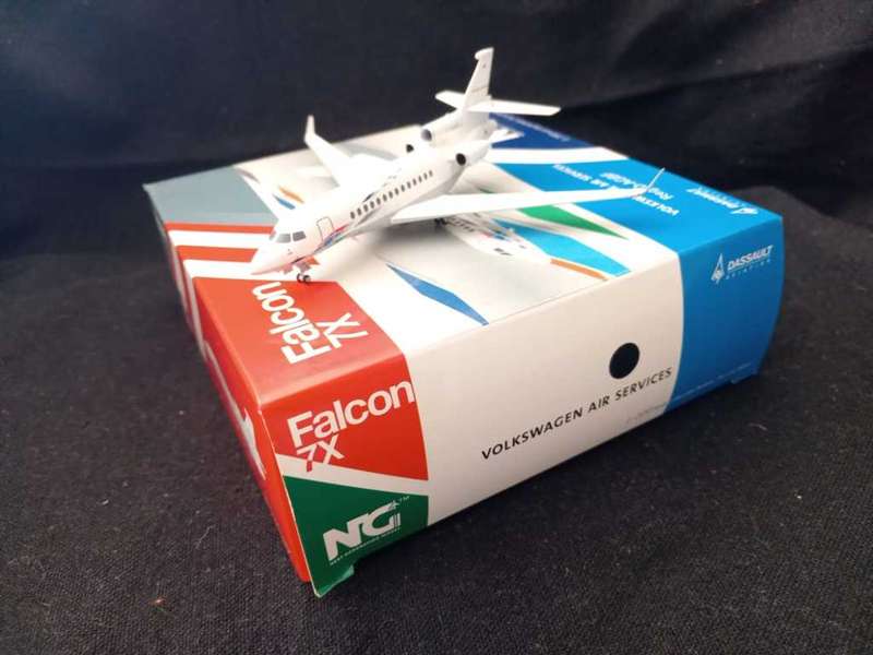 NG Model 1/200 Volkswagen Air Services Falcon 7X D-AGBF