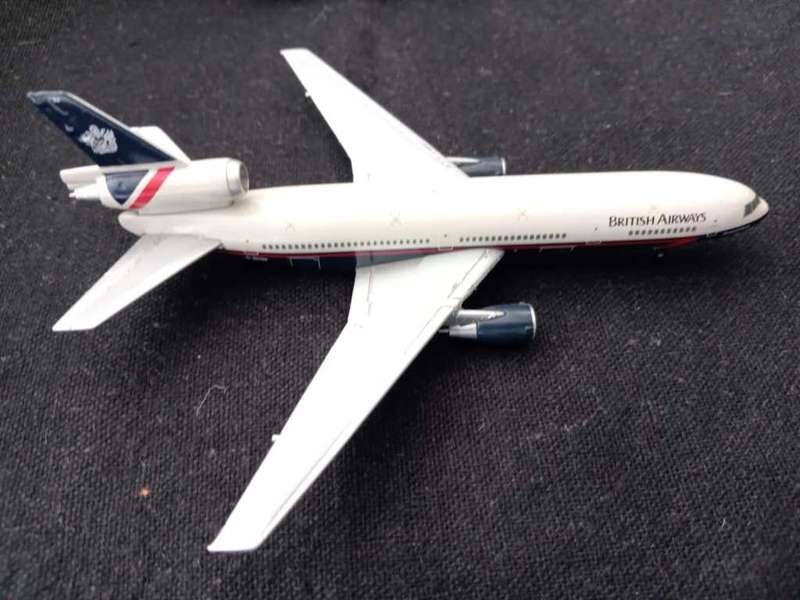 Gemini Jets, British Airways G-BEBM McDonnell Douglas DC10-30  1:400