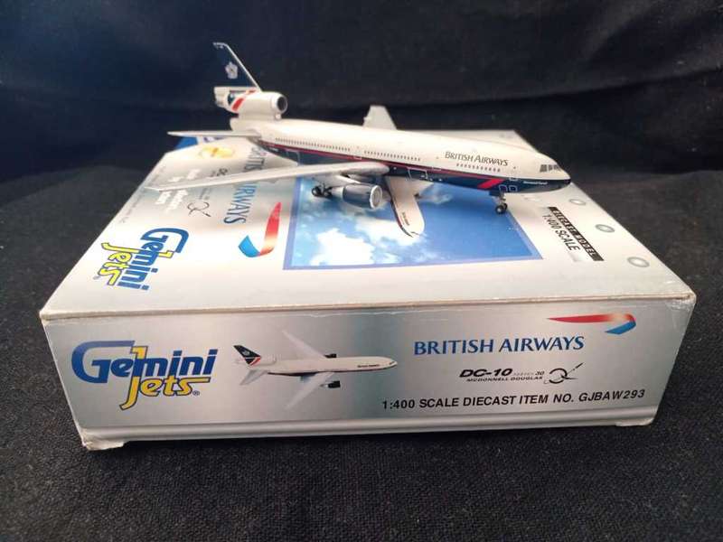 Gemini Jets, British Airways G-BEBM McDonnell Douglas DC10-30  1:400