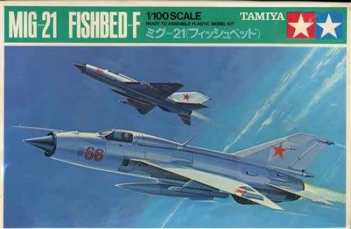 Tamiya, MIG-21 Fishbed-F 1/100 Scale