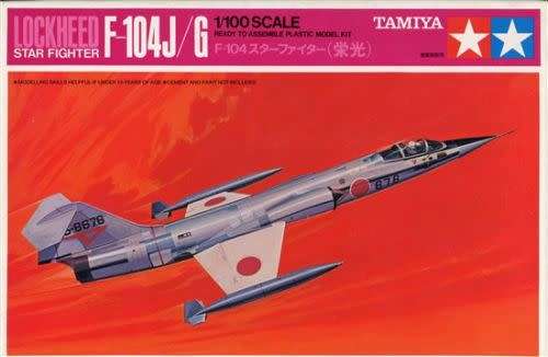 Tamiya, Lockheed F-104J/G Starfighter 1/100 Scale