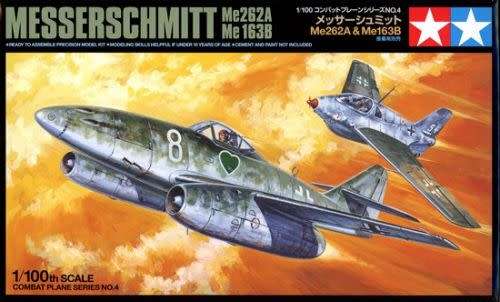 MESSERSCHMITT ME262A ME 163B Combat Plane Series No4