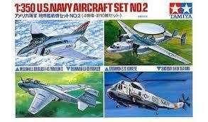 Tamiya, U.S. Navy Aircraft Set No. 2 Grumman E-2C Hawkeye 1/350 Scale