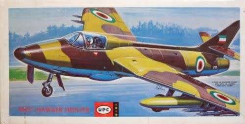MK57 Hawker Hunter - Rare UPC Vintage